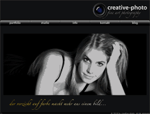 Tablet Screenshot of creative-photo.ch